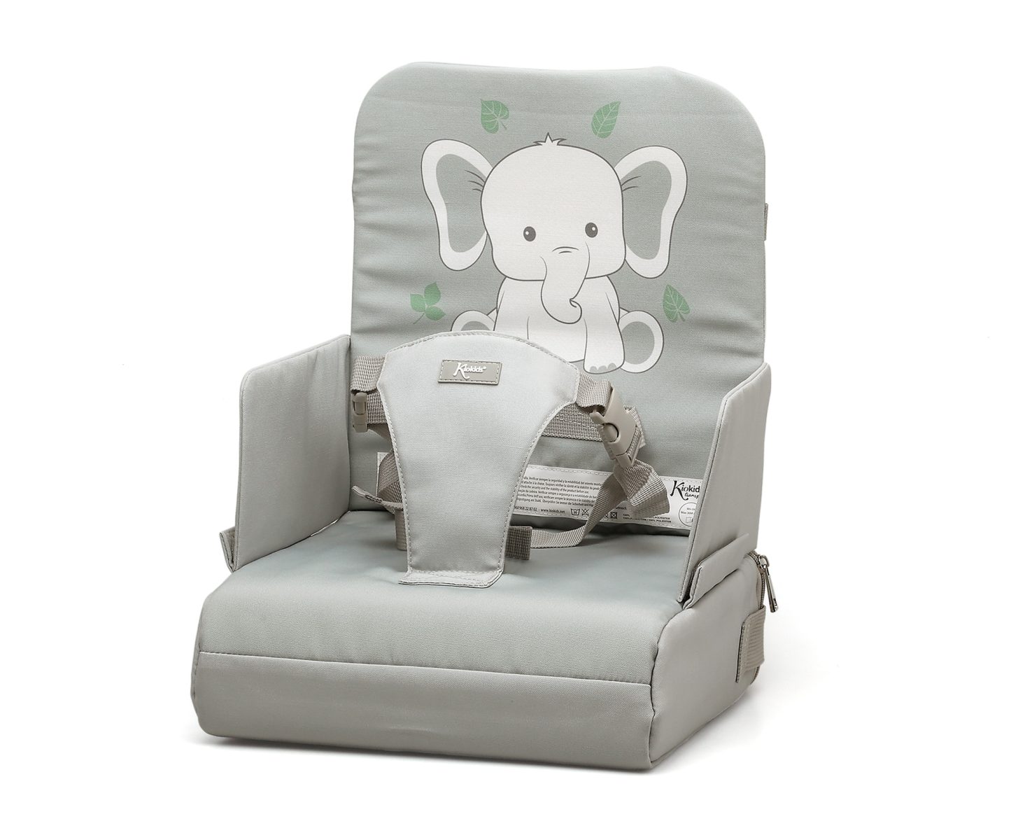 CADEIRA REFEIÇÃO PORTATIL CINZA